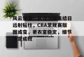 熊猫体育网站-风云突变！武汉三镇集结日远射贴柱，CBA常规赛版图或变，更衣室稳定，细节决定成败